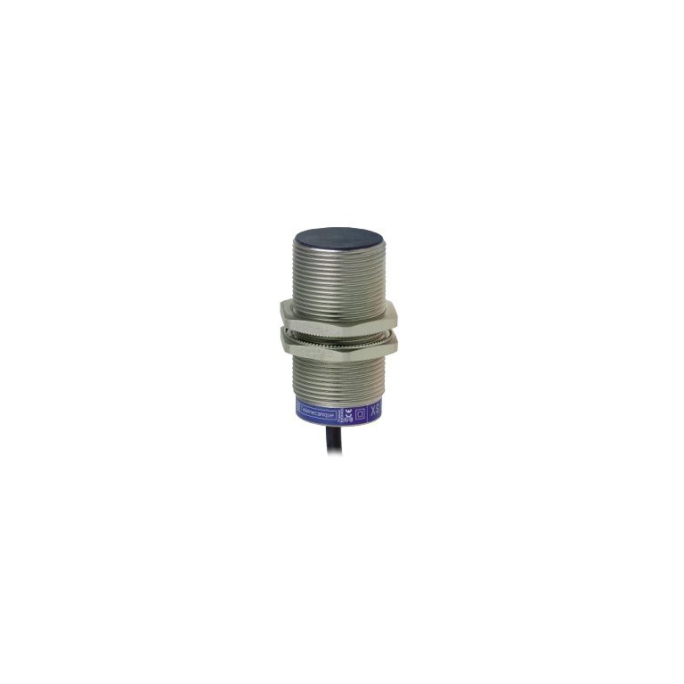 XS630B1MBL2 Inductive proximity sensors XS, inductive sensor XS6 M30, L62mm, brass, Sn15mm, 24 240VAC DC, cable 2 m Telemecan
