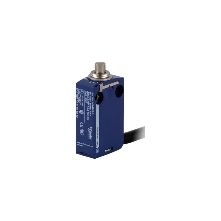 XCMD2110L1 Limit switch, Limit switches XC Standard, XCMD, metal end plunger, 1NC 1 NO, snap, 1 m Telemecanique Sensors web