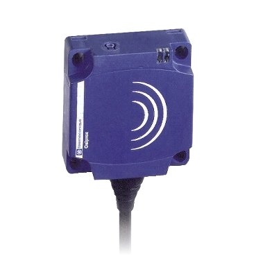 103780_web XS9C111A1L2 Inductive proximity sensors XS, inductive sensor XS9 40x40x15, PBT, Sn15mm, 24 VDC, cable 2 m Telemecanique Senso