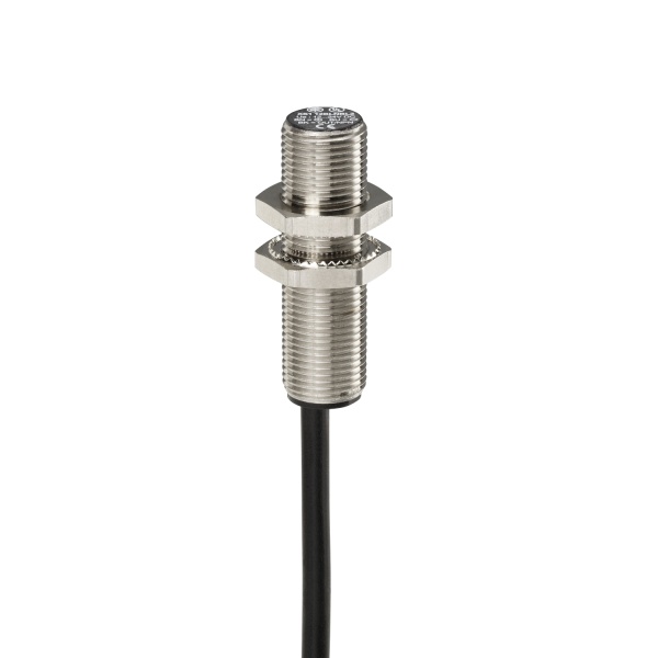 XS112BLPAL2 Inductive sensor XS1 M12, L44mm, brass, Sn2mm, 12.24VDC, cable 2m Telemecanique Sensors 105247 1500x1500