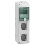 13178 Kaedra for power outlet 2 openings 1 x 5 modules Schneider Electric 13178 image 1500x1500