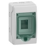 13441 mini Kaedra for modular device 1 openings 4 modules 2 terminal blocks Schneider Electric 13957m image web