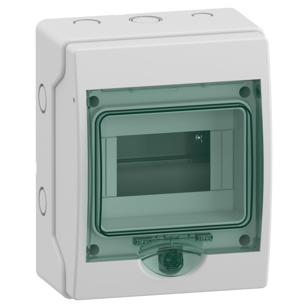13442 mini Kaedra for modular device 1 openings 6 modules 2 terminal blocks Schneider Electric 13958m image 1500x1500