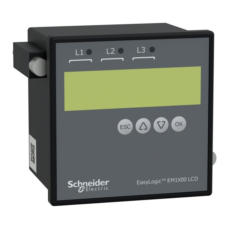 30002568 EM1000 Energy meter Cl 1.0 Pulse LCD Schneider Electric 30002568 iop def 1500x1500
