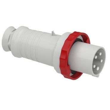 81383_Image_web 81383 PratiKa wander plug straight 63 A 3P N E 380 415 V AC IP67 Schneider Electric 81383 image web
