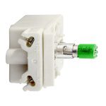 ZBVM3N Light block for head 22mm, Harmony XB5N XB7N, green, integral LED, 230V AC Schneider Electric 9001km58lg 1500x1500
