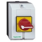 VCF01GE TeSys Vario enclosed, emergency switch disconnector, 16A, IP65 Schneider Electric 9348 se 1500x1500