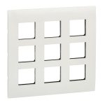AAKX0718 Opale cover frame with fixing frame 18 module white Schneider Electric aakx0718 iop def wd 1500x1500