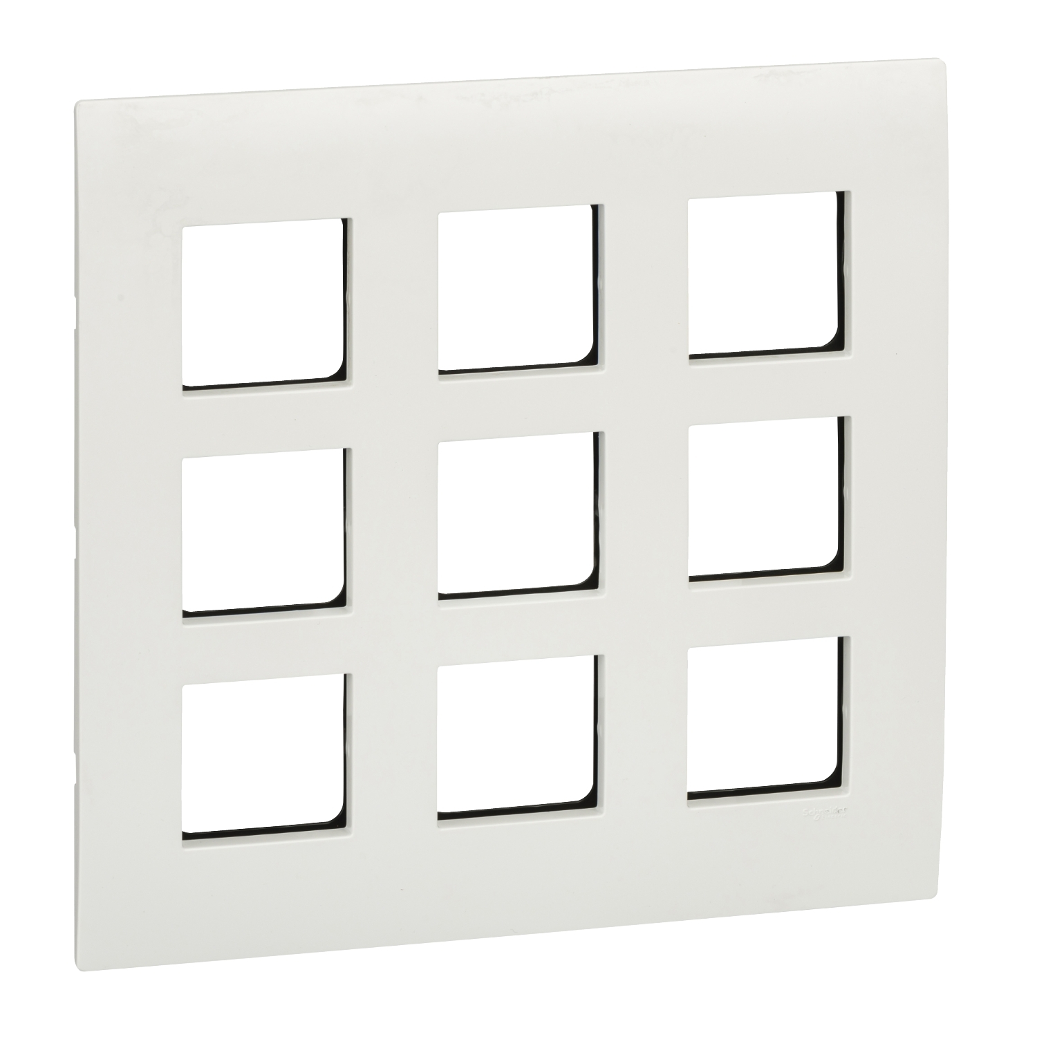AAKX0718_IOP-def_WD_1500x1500 AAKX0718 Opale cover frame with fixing frame 18 module white Schneider Electric aakx0718 iop def wd 1500x1500