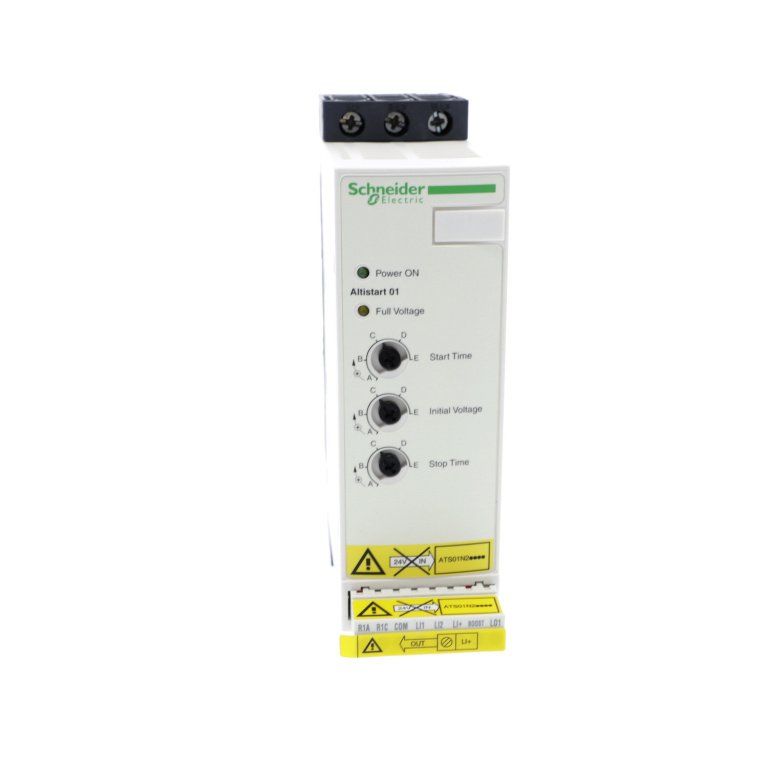 ATS01N232QN soft starter for asynchronous motor, Altistart 01, ATS01, 32A, 380 to 415V, 15kW Schneider Electric ats01n2xxqn f
