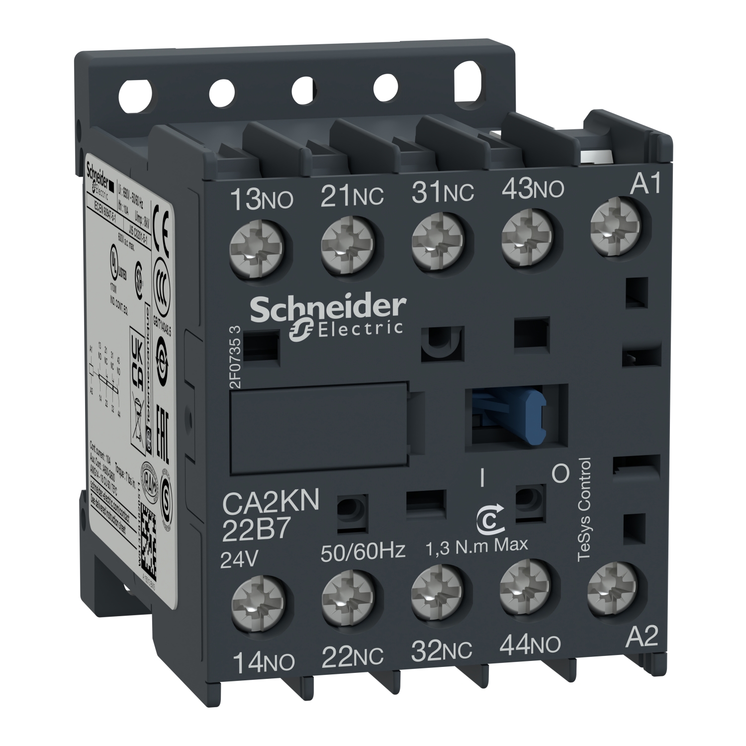 CA2KN22B7_Image_1500x1500 CA2KN22B7 TeSys K control relay 2 NO 2 NC ca2kn22b7 image 1500x1500