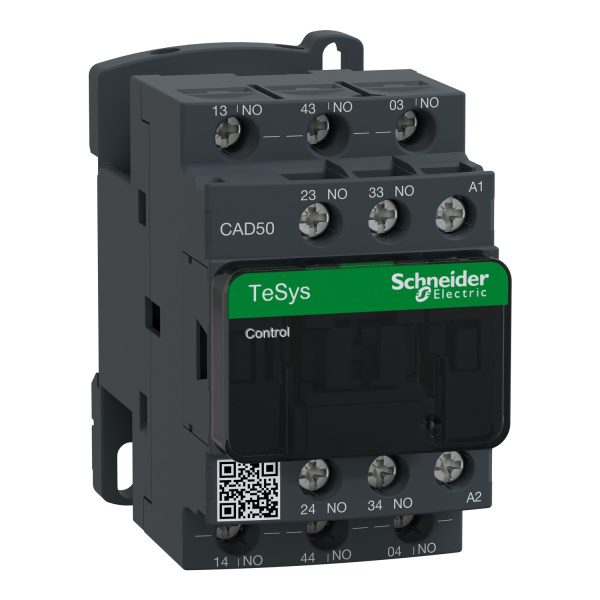CAD50F7 TeSys D control relay 5 NO cad50f7 image 1500x1500