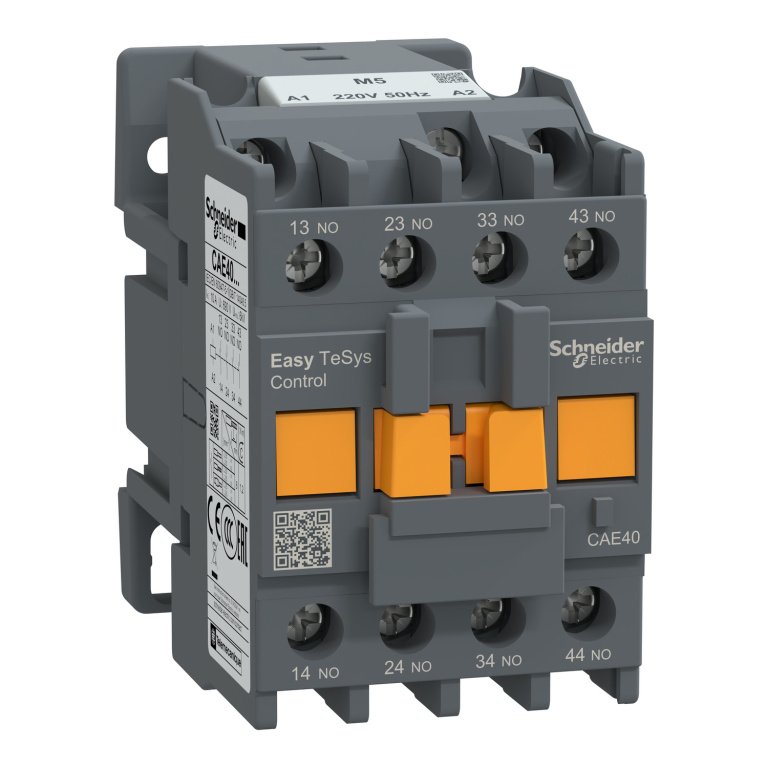 CAE40M5 Easy TeSys control relay 4 NO cae40m5 image 1500x1500