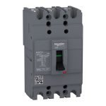 EZC100F3016 circuit breaker Easypact EZC100F TMD 16A 3 poles 3d Schneider Electric ezc100f3100 image 1500x1500