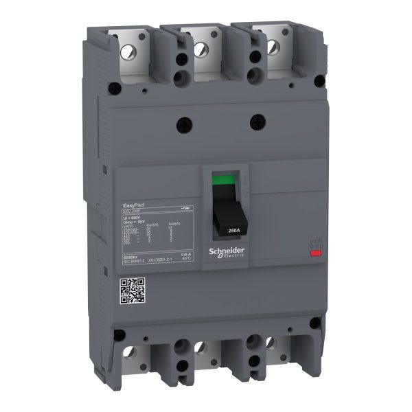 EZC250F3150 circuit breaker Easypact EZC250F TMD 150 A 3 poles 3d Schneider Electric ezc250f3250 image 1500x1500