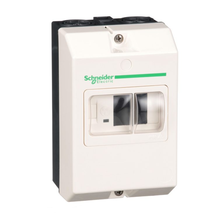 GV2MC02 TeSys GV2 Enclosure for TeSys GV2ME IP55 Schneider Electric gv2mc02 da19 1500x1500
