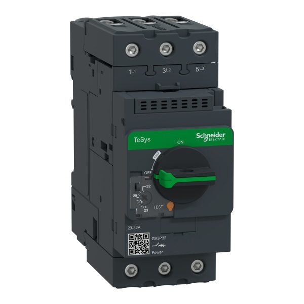 GV3P32 Motor circuit breaker, TeSys GV3, 3P, 23-32 A, thermal magnetic, EverLink terminals Schneider Electric gv3p32 image 15