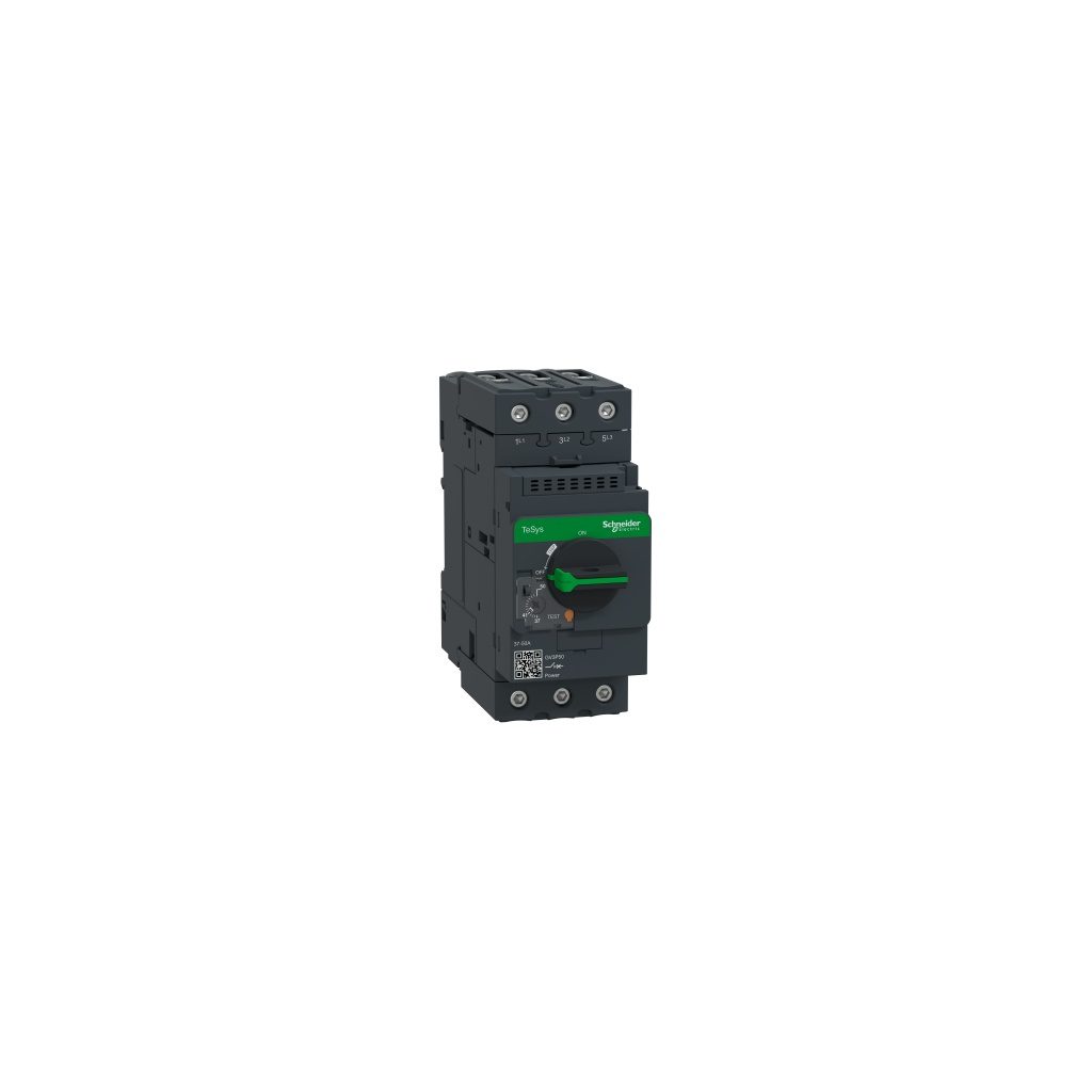 GV3P50 Motor circuit breaker, TeSys GV3, 3P, 37-50 A, thermal magnetic, EverLink terminals Schneider Electric gv3p50 image we