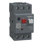 GZ1E08 motor circuit breaker GZ1 3 poles 3d 2.5.4A thermomagnetic trip unit Schneider Electric gz1e08 image 1500x1500