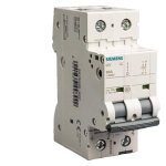 5SY72638CC Betagard MCB 63 A, 2 Pole, 15 kA, D-Curve Siemens g cn01 xx 01890i
