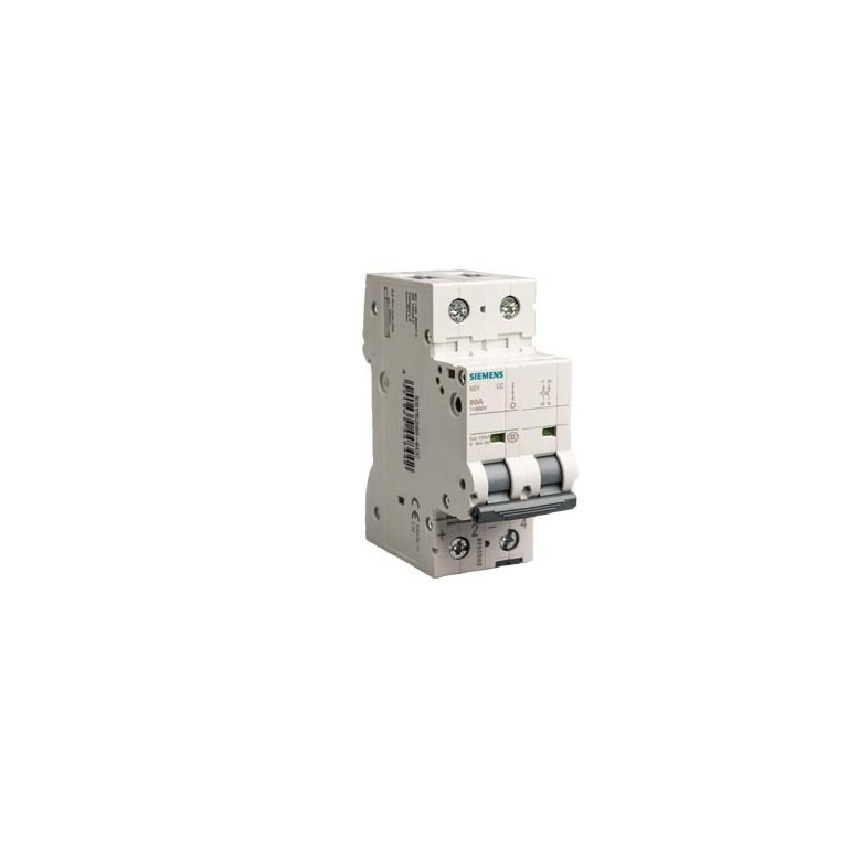5SY72638CC Betagard MCB 63 A, 2 Pole, 15 kA, D-Curve Siemens g cn01 xx 01890i