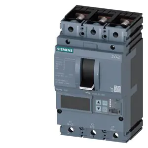 G_I202_XX_22680i 3VA2063-5JQ32-0AA0 MCCB 63 A, 3 Pole, 55 kA, O L, S C E F, Microprocessor Based Trip Unit ETU560 LSIG Siemens g i202 xx 22680