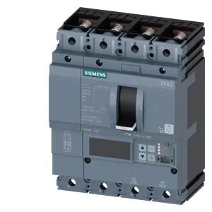 G_I202_XX_22686i 3VA2063-5JQ42-0AA0 MCCB 63 A, 4 Pole, 55 kA, O L, S C E F, Microprocessor Based Trip Unit ETU560 LSIG Siemens g i202 xx 22686