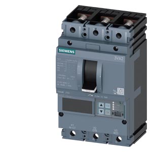 G_I202_XX_22824i 3VA22256KP320AA0 MCCB 250 A, 3 Pole, 85 KA, O L S C, Microprocessor Based Trip Unit ETU850 LSI Siemens g i202 xx 22824i