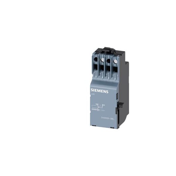3VA9908-0BB24 undervoltage release 120-127 V AC 50 60 Hz accessory for 3VA1 and 3VA20-26 Siemens g i202 xx 22836i