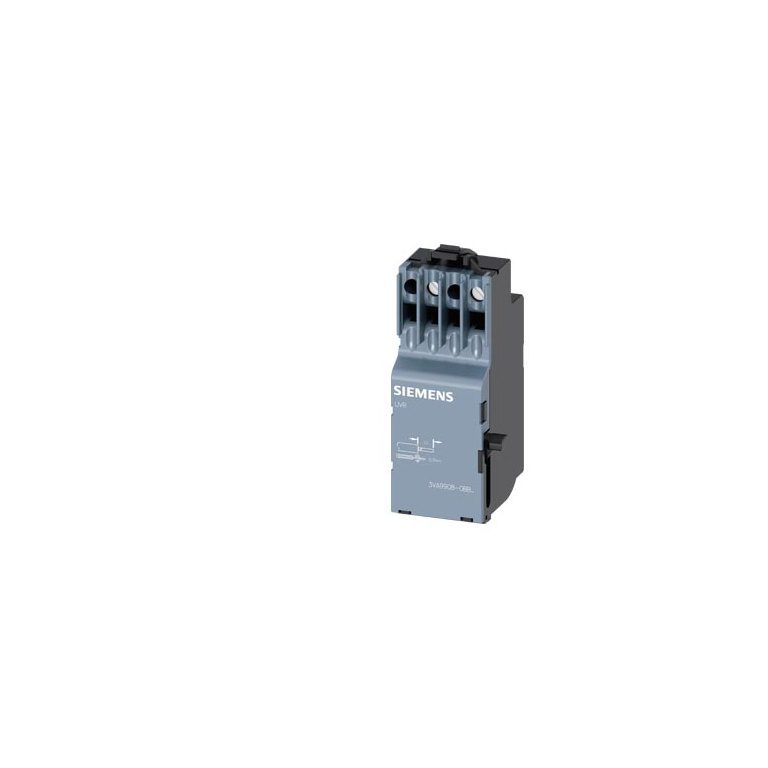 3VA9908-0BB24 undervoltage release 120-127 V AC 50 60 Hz accessory for 3VA1 and 3VA20-26 Siemens g i202 xx 22836i