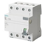 5SV44420RC Betagard RCCB 25 A, 4 Pole, 100 mA, Type AC Siemens g i202 xx 22858i