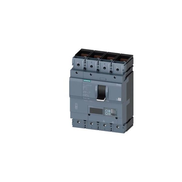 3VA2340-5KQ42-0AA0 MCCB 400 A, 4 Pole, 55 kA, O L, S C E F Settings, Microprocessor Trip Unit ETU860 LSIG Siemens g i202 xx 2