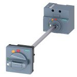 3VA9157-0FK21 door mounted rotary operator standard IEC IP65 with door interlock accessory for 3VA10 11 Siemens g i202 xx 242