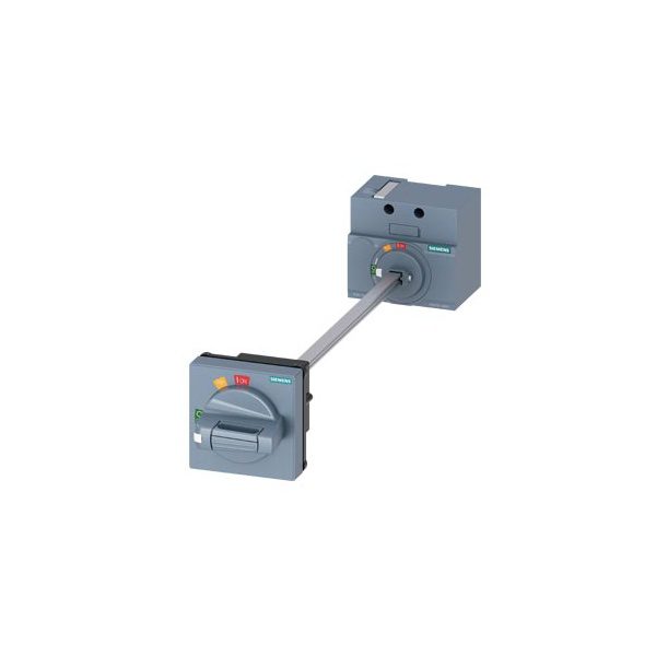 3VA9157-0FK21 door mounted rotary operator standard IEC IP65 with door interlock accessory for 3VA10 11 Siemens g i202 xx 242