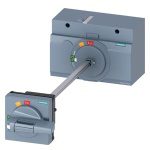 3VA94670FK21 door mounted rotary operator standard IEC IP65 with door interlock accessory for 3VA13 14 3VA23 24 Siemens g i20