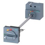 3VA9157-0FK23 door mounted rotary operator standard IEC IP65 with door interlock 24 V DC lighting kit accessory for 3VA10 11