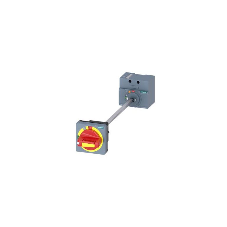3VA91570FK25 door mounted rotary operator EMERGENCY OFF IEC IP65 with door interlock accessory for 3VA10 11 Siemens g i202 xx