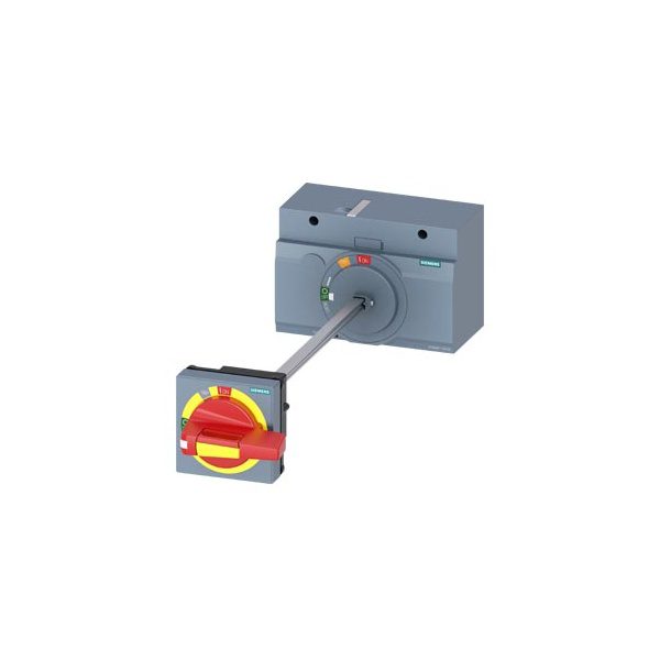 3VA94670FK25 door mounted rotary operator EMERGENCY OFF IEC IP65 with door interlock accessory for 3VA13 14 3VA23 24 Siemens