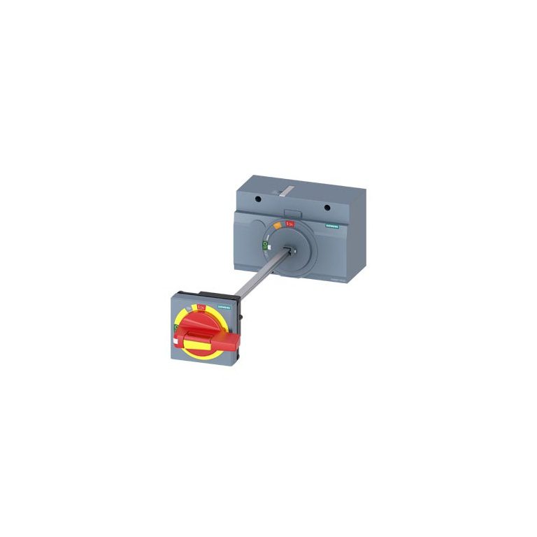3VA94670FK25 door mounted rotary operator EMERGENCY OFF IEC IP65 with door interlock accessory for 3VA13 14 3VA23 24 Siemens