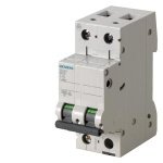 5SL62257RC Betagard MCB 25 A, 2 Pole, 7.5 kA, C-Curve Siemens g i202 xx 26132i