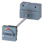 3VA9257-0FK21 door mounted rotary operator standard IEC IP65 with door interlock accessory for 3VA12 Siemens g i202 xx 28937i