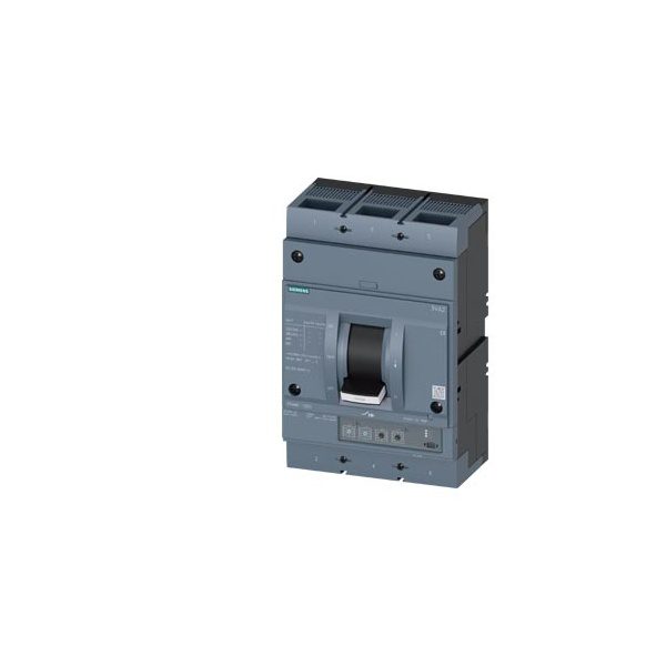 3VA2580-6HM32-0AA0 MCCB 800 A, 3 Pole, 85 kA, O L, S C E F, Microprocessor Based Trip Unit ETU330 LIG Siemens g i202 xx 34721