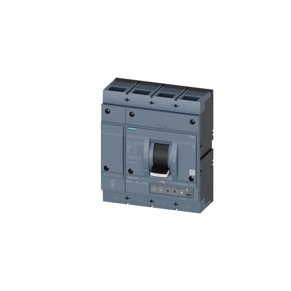 3VA2580-5HM42-0AA0 MCCB 800 A, 4 Pole, 55 kA, O L, S C E F, Microprocessor Based Trip Unit ETU330 LIG Siemens g i202 xx 34722