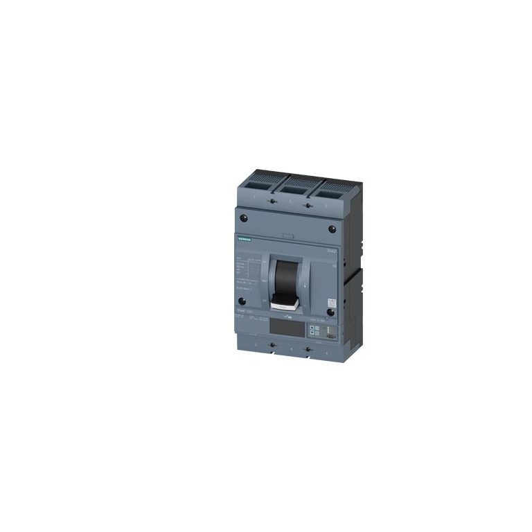 3VA25805JP320AA0 MCCB 800 A, 3 Pole, 55 KA, O L S C, Microprocessor Based Trip Unit ETU550 LSI Siemens g i202 xx 34725i