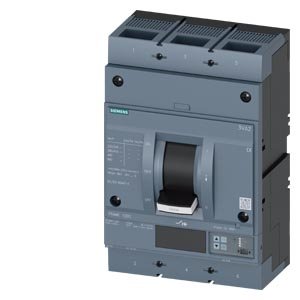 G_I202_XX_34727i 3VA25805KQ320AA0 3VA MCCB 800 A, 3 Pole, 55 kA, O L, S C E F, Microprocessor Based Trip Unit ETU860 LSIG Siemens g i202 xx 34