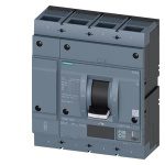 3VA2580-6KQ42-0AA0 MCCB 800 A, 4 Pole, 85 kA, O L, S C E F, Microprocessor Based Trip Unit ETU860 LSIG Siemens g i202 xx 3472