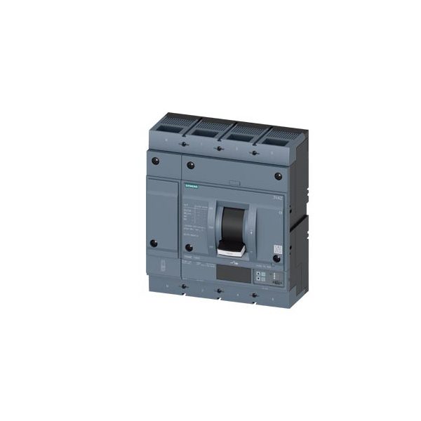 3VA2580-6KQ42-0AA0 MCCB 800 A, 4 Pole, 85 kA, O L, S C E F, Microprocessor Based Trip Unit ETU860 LSIG Siemens g i202 xx 3472