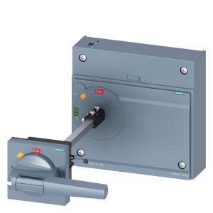 G_I202_XX_35029i 3VA9687-0FK23 door mounted rotary operator standard IEC IP65 with door interlock 24 V DC lighting kit accessory for 3VA15 3VA