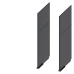 3VA9602-0WA00 phase barriers 2 units accessory for 3VA15 25 26 Siemens g i202 xx 36709i