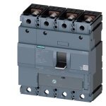 3VA1225-5GE42-0AA0 MCCB 250 A, 4 Pole, 55 kA, Adjustable O L Fixed S C Settings, Thermal Magnetic Trip Unit ATFM Siemens g i2